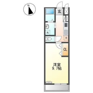 リタ・パルティール【2階】の間取り
