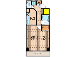 MUSE若林【3階】の間取り
