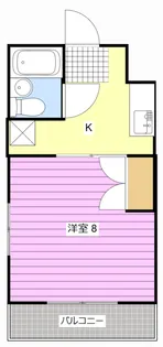 レジデンス楓【2階】の間取り