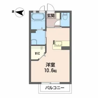 ラダックA【2階】の間取り