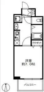 スワンズ京都西陣【2階】の間取り