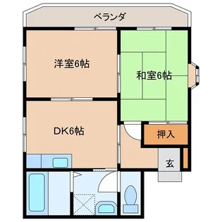 小林マンション【3階】の間取り