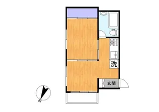 クラウンハイツ東中野【5階】の間取り