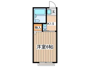 ピ-スハウスII【1階】の間取り