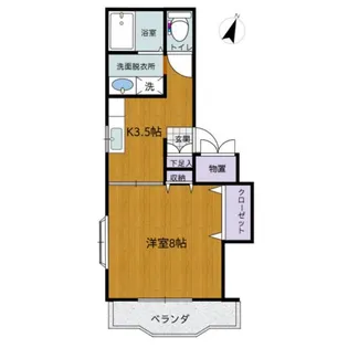 フォーレストガーデン C棟【2階】の間取り