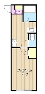 Ristia海老名【1階】の間取り