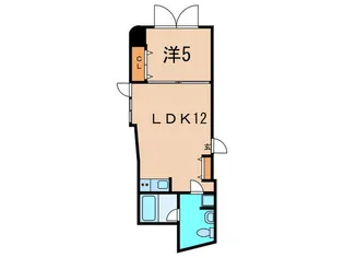 ヴィラ・クオーレ【1階】の間取り