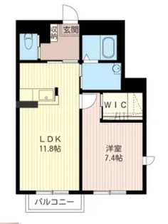 ティアラ・コート【1階】の間取り