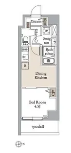 グランカーサ住吉III【7階】の間取り
