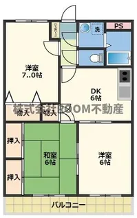 ユーミー壱番館【3階】の間取り