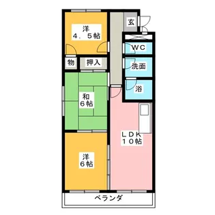 エクセル舞子【2階】の間取り