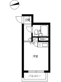 スカイコート荻窪【2階】の間取り
