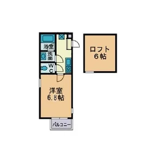 ルミエールK【2階】の間取り