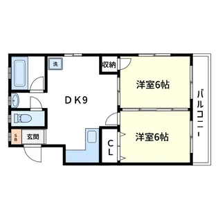 神谷マンション【3階】の間取り