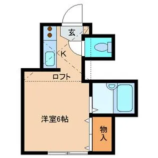 ランベール下落合【2階】の間取り