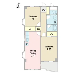 パークアベニュー【3階】の間取り