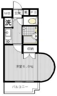 サンハイム高井戸II【3階】の間取り