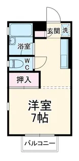 パークハイム【1階】の間取り
