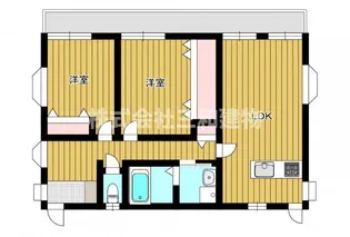 ホワイトヒル【2階】の間取り
