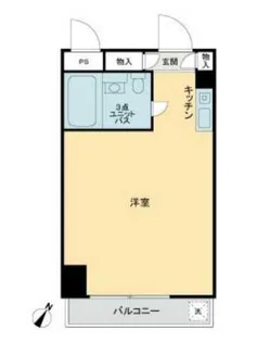 トップ江戸川橋【5階】の間取り