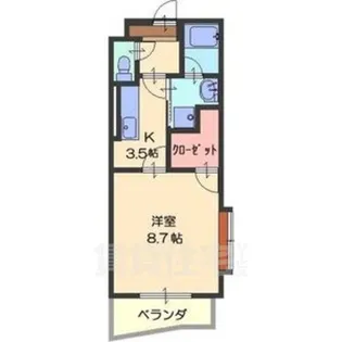 ハーモニー星崎【3階】の間取り