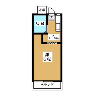 バロン野沢【3階】の間取り