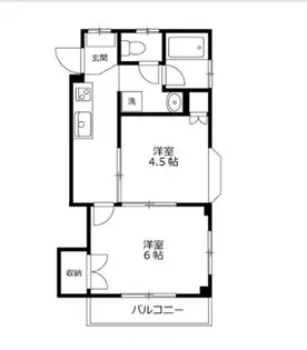 石沢ビル【2階】の間取り