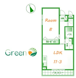 コモド レジデンス【3階】の間取り