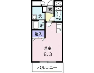 グレイスヴィラ【3階】の間取り