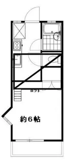 サンハイツ烏山【1階】の間取り