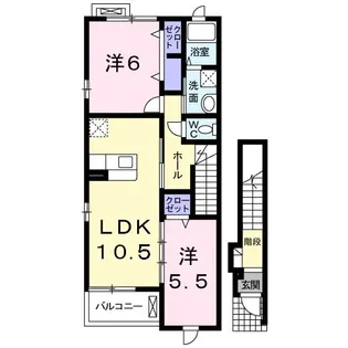 フリーデンST・III【2階】の間取り