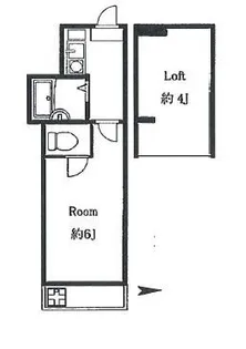 ペアシティ品川【2階】の間取り