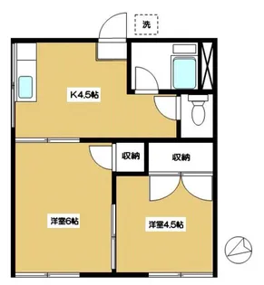 グリーンハイツ【1階】の間取り