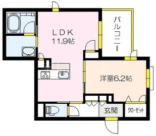 StarM【1階】の間取り