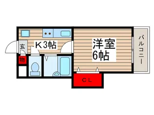 ボワ・リジェール・ドゥ【2階】の間取り