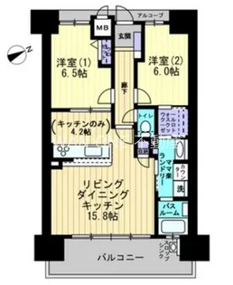 アルファステイツ浜松駅西【11階】の間取り