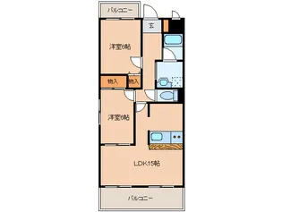 CEKIOR花原の間取り