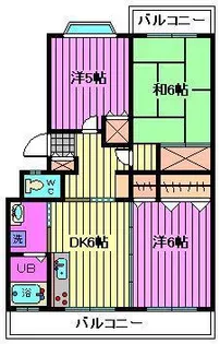 グランドミヤコ【3階】の間取り