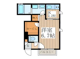 プランド-ル【1階】の間取り