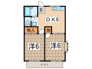 ルミエ-ル洋光台【1階】の間取り