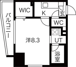 ヴィラエーデル豊田駅前【5階】の間取り
