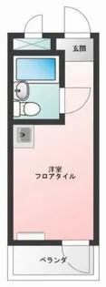 トップルーム品川【2階】の間取り