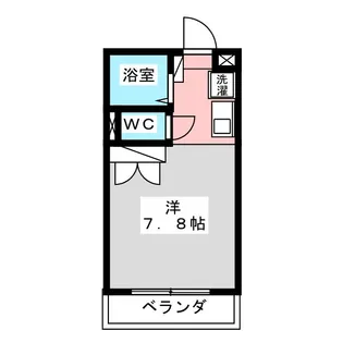 インフィニート【2階】の間取り
