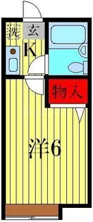 ワシントンハイツ【1階】の間取り