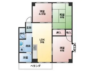 メゾン大忠【2階】の間取り