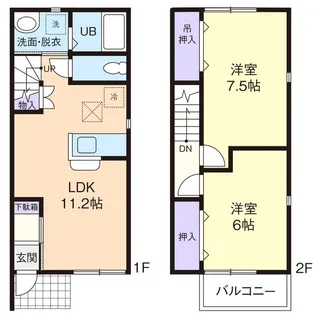 フォレスタ Cの間取り