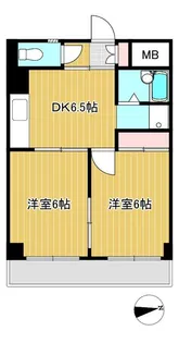 南糧三春台ビル【2階】の間取り