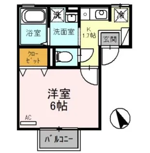 セジュールTanigami【1階】の間取り