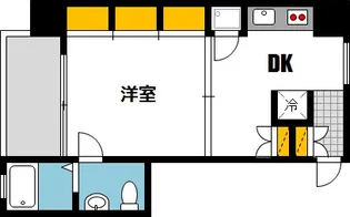 ツインクレスト【3階】の間取り