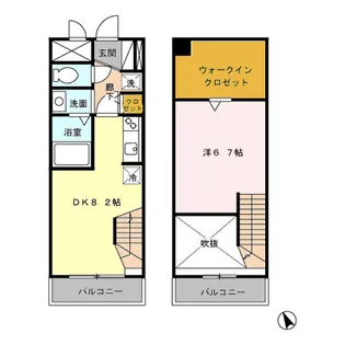 ベルデュール小石川の間取り
